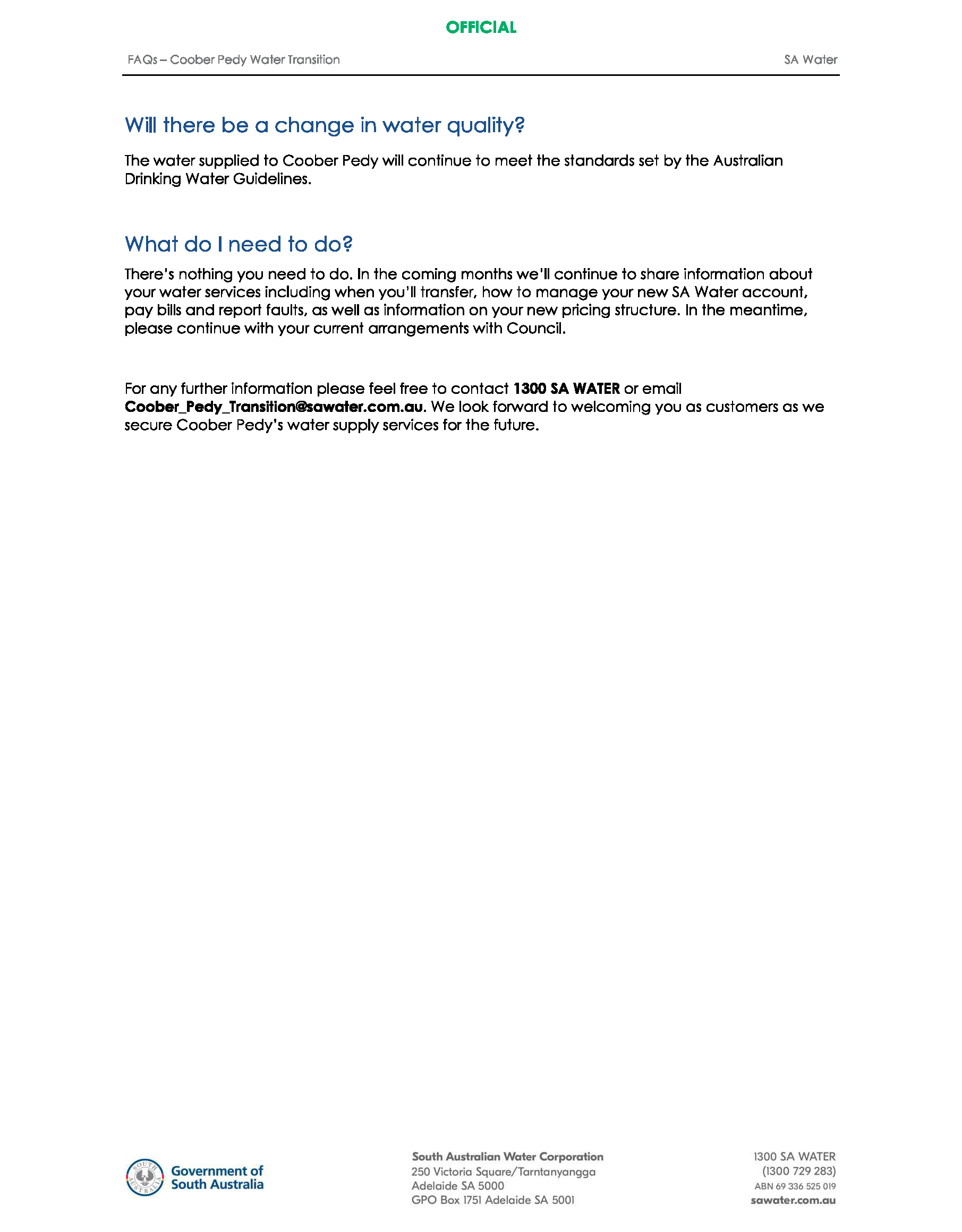 FAQs - Coober Pedy SA Water Transition_Page_2